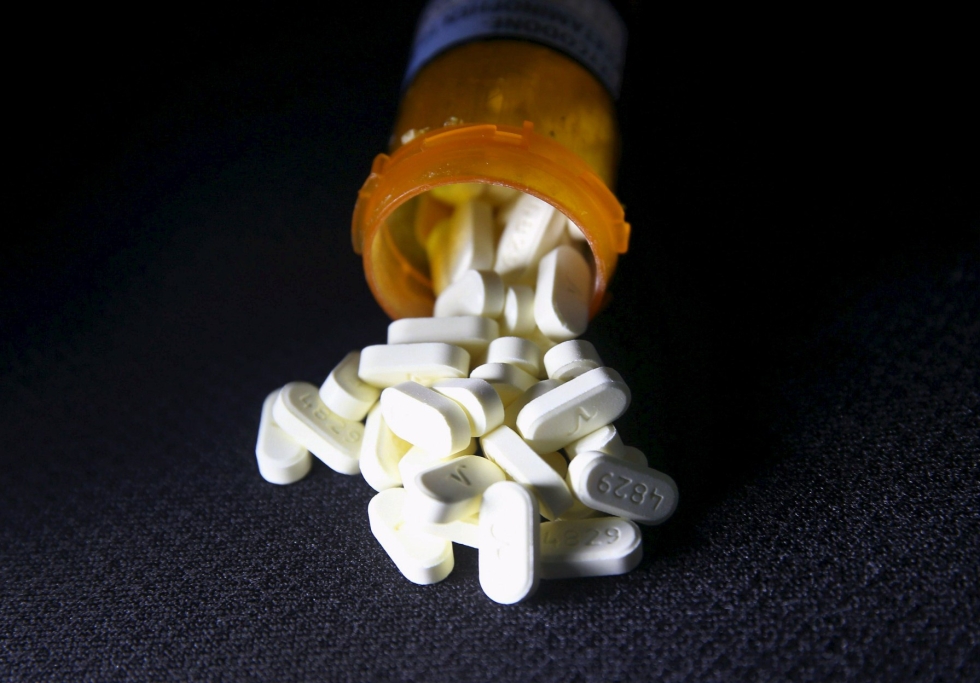 Oksikodoni on puolisynteettinen opioidi, jota käytetään keskivaikean ja vaikean kivun hoidossa. LEHTIKUVA/AFP