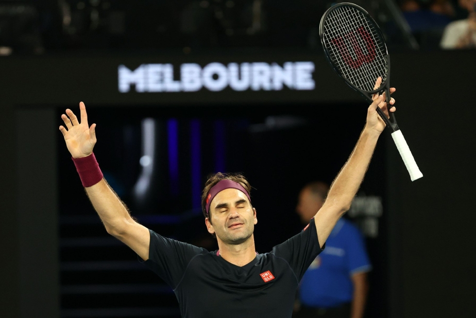 Roger Federer jättää tenniskentät 20-kertaisena grand slam -voittajana. LEHTIKUVA/AFP