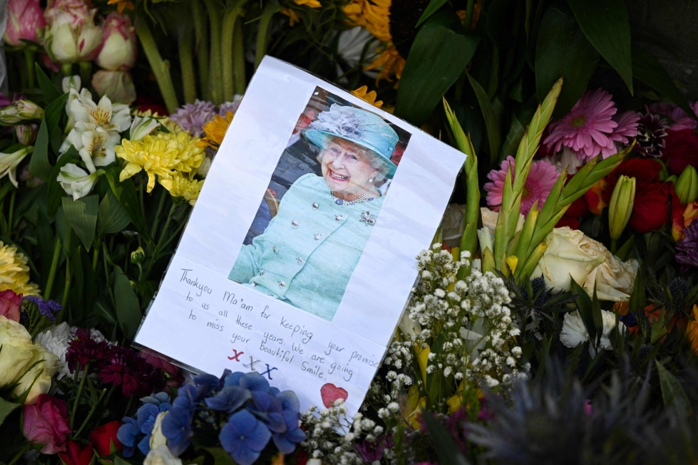 Kuningatar Elisabetin hautajaiset järjestetään Westminster Abbeyssa maanantaina 19. syyskuuta. LEHTIKUVA/AFP