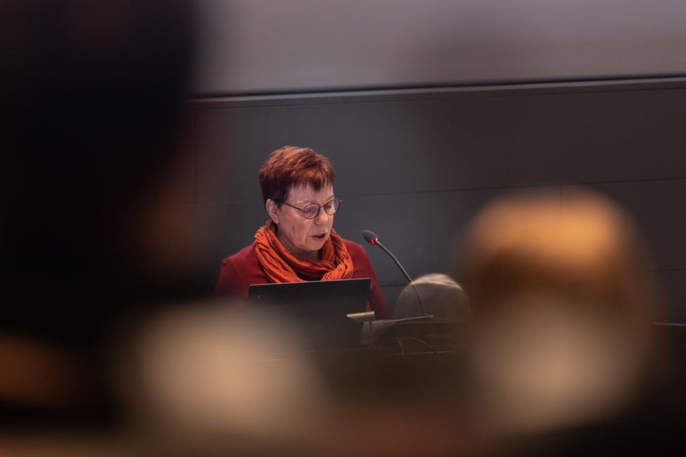 Merja Mäkisalo-Ropposen viimeinen kokous kaupunginvaltuuston puheenjohtajana on joulukuussa.