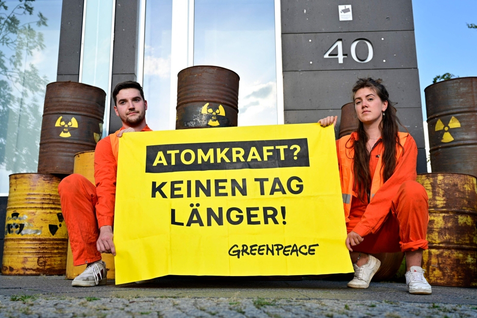 Saksa päätti luopua ydinvoimasta vuonna 2011 Fukushiman ydinkatastrofin jälkeen. LEHTIKUVA / AFP