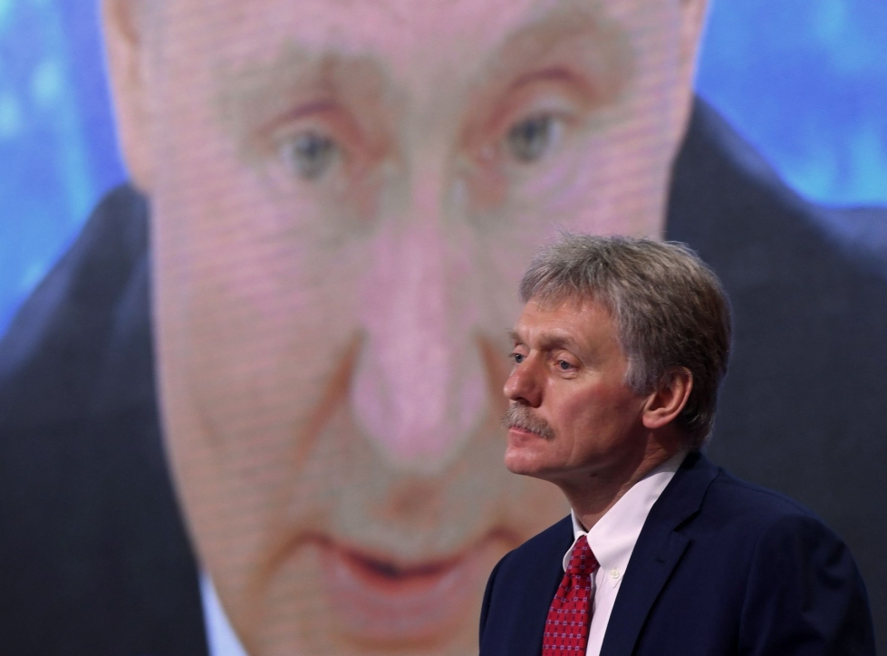 Kremlin tiedottaja Dmitri Peskov vihjasi, että myös eurooppalaisten tilanne voi päätöksen myötä muuttua vaikeammaksi. LEHTIKUVA/AFP