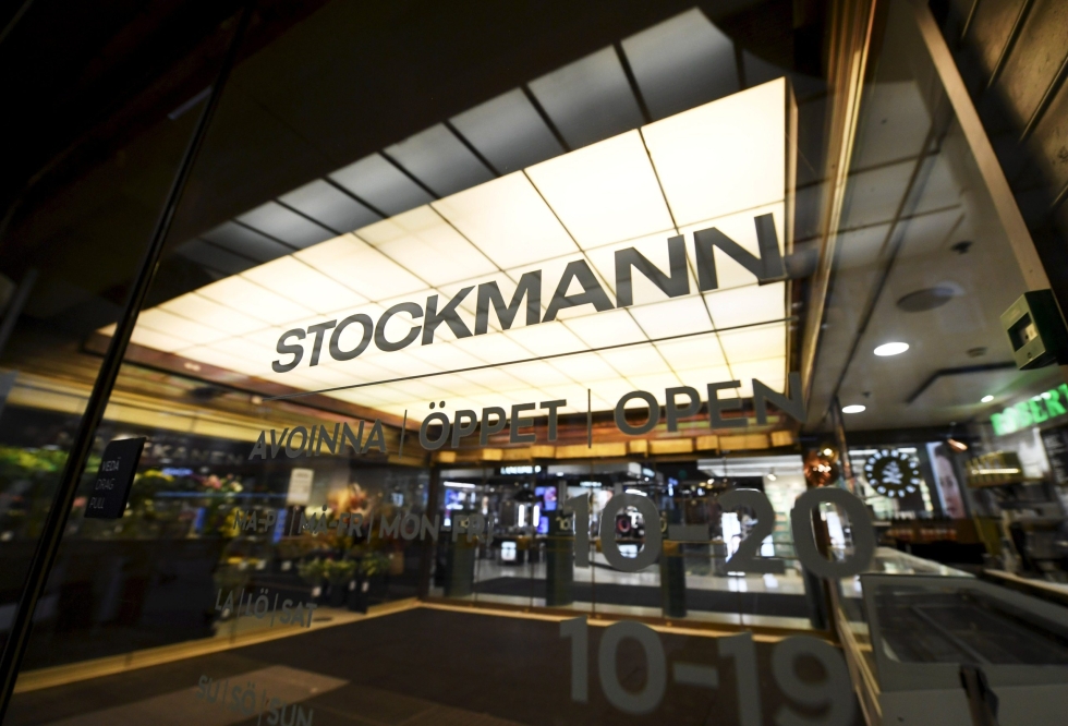 Stockmannin tavarataloyksikön oikaistu liiketulos oli heinä-syyskuussa positiivinen. LEHTIKUVA / VESA MOILANEN