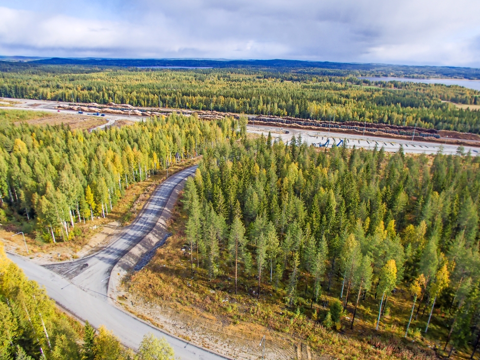 Biokaasulaitokselle oli varattu tontti Känkkäälän vihreän teollisuuden alueelta.