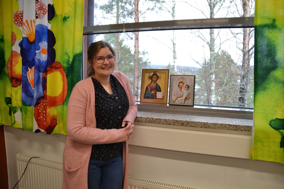 Annamari Liuha on opettanut ortodoksista uskontoa Nurmeksessa jo kymmenen vuotta.