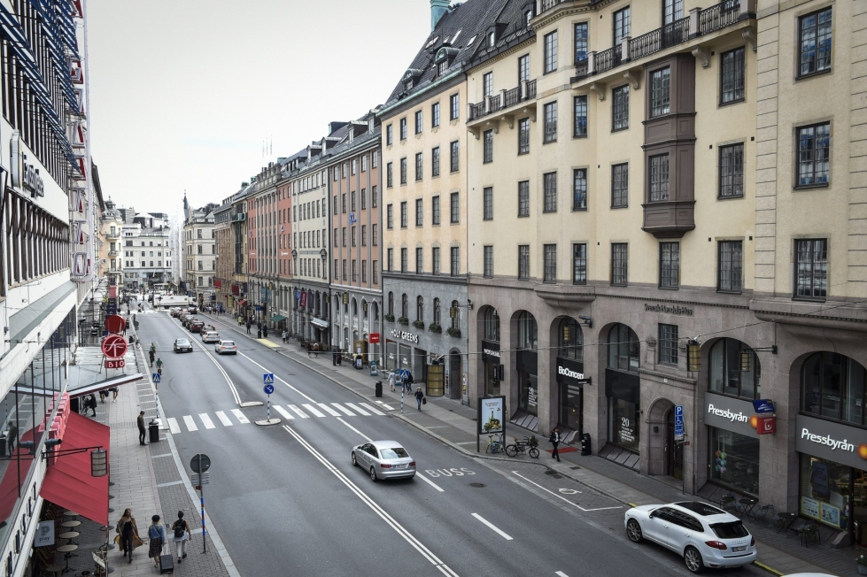 SBAB ennakoi, että korkojen nousu voi kevääseen mennessä pudottaa Ruotsin asuntohintoja noin 20 prosenttia. LEHTIKUVA / Emmi Korhonen