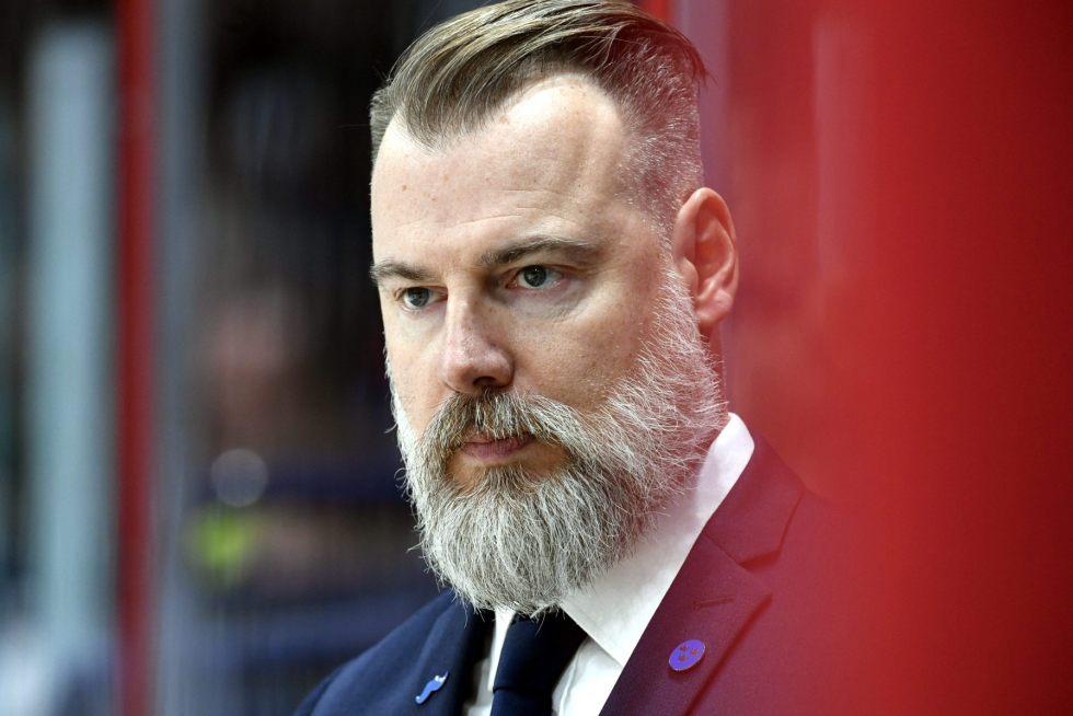 Rikard Grönborg, 54, on valmentanut Ruotsin maailmanmestaruuteen vuosina 2017 ja 2018. Arkistokuva. LEHTIKUVA / Heikki Saukkomaa