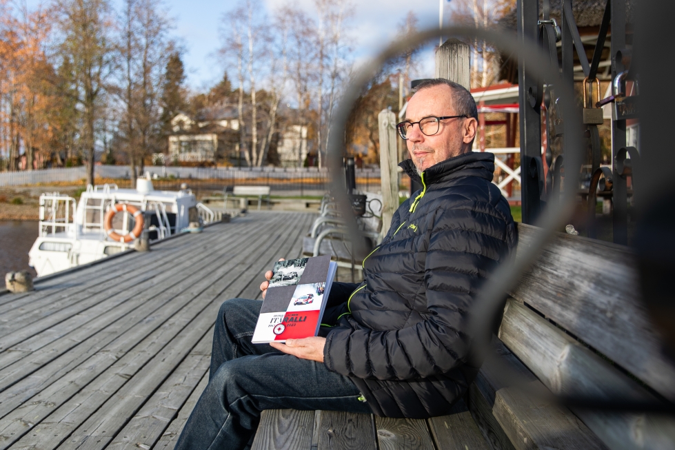 Heikki Salmén on kotiutunut hyvin Joensuuhun ja työsti heti uudessa seurassaan Itärallin historiikin.