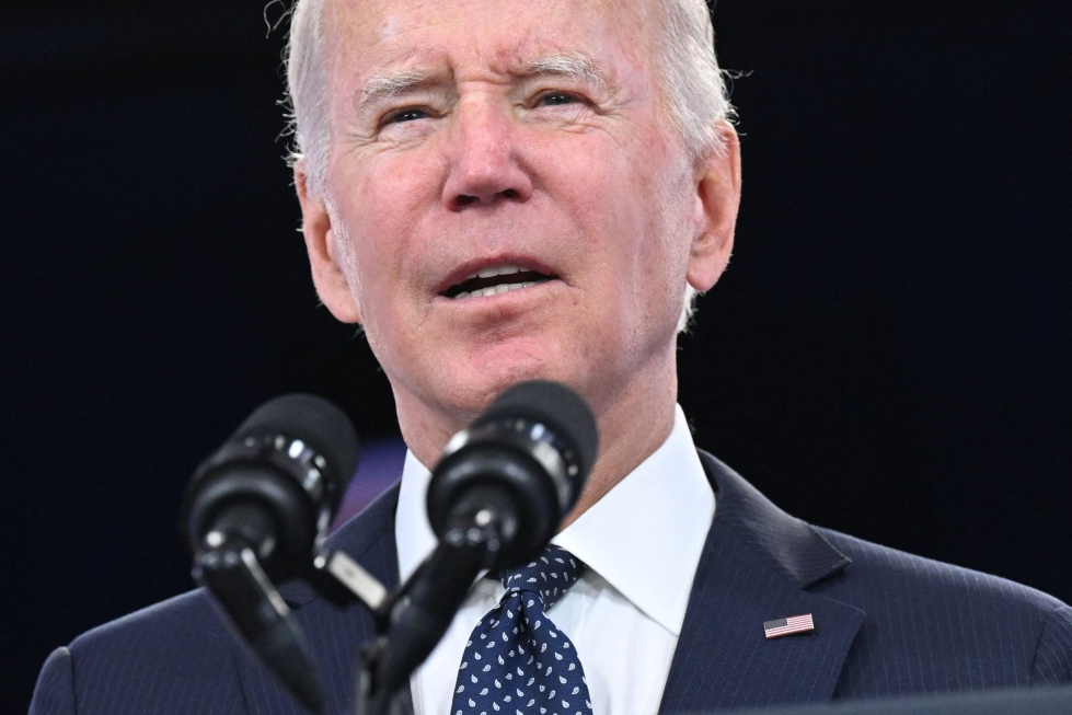 Yhdysvaltain presidentti Joe Biden. LEHTIKUVA/AFP