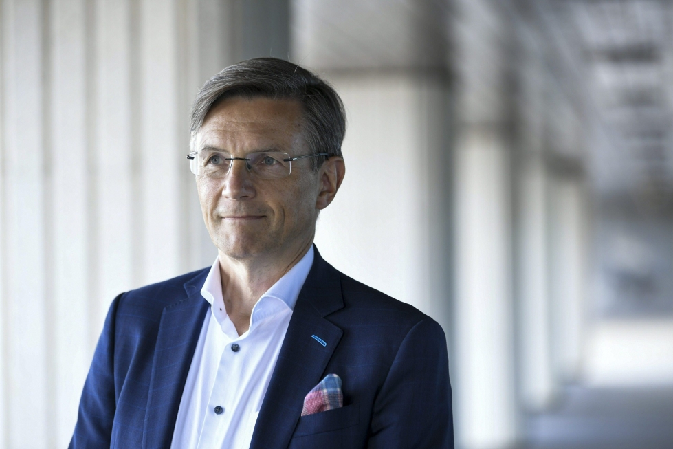 Teknologiateollisuuden toimitusjohtaja Jaakko Hirvola toivoo hallitukselta sekä talouden kriisitietoisuutta että rohkeaa satsausta kasvuun. LEHTIKUVA / MARKKU ULANDER