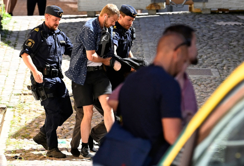 Tiistaina Gotlannin Visbyssä alkoi viime kesän Almedalenin politiikkaviikon aikana tapahtuneen puukotuksen oikeudenkäynti. Arkistokuva. LEHTIKUVA/AFP