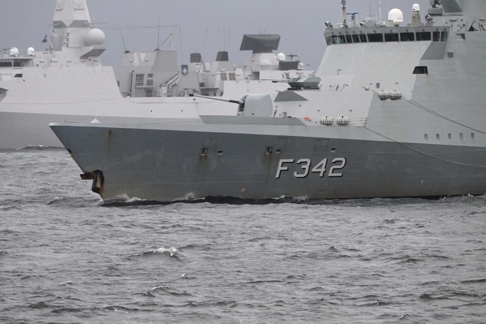 Naton pysyvä alusosasto SNMG1 osallistuu Merivoimien pääsotaharjoitukseen. LEHTIKUVA / JUSSI NUKARI