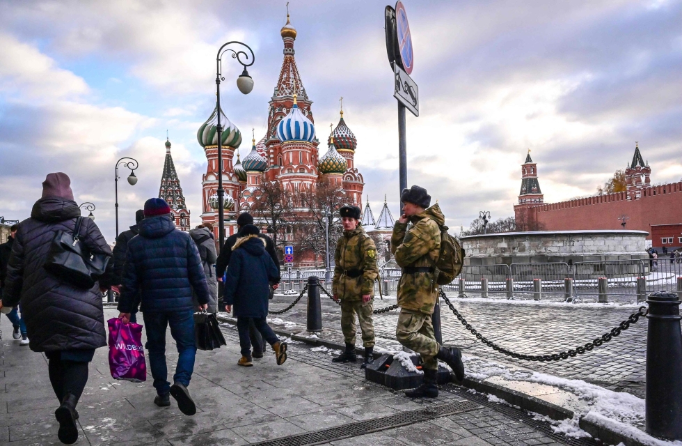 Venäjällä järjestettiin osittainen liikekannallepano syksyllä. LEHTIKUVA/AFP