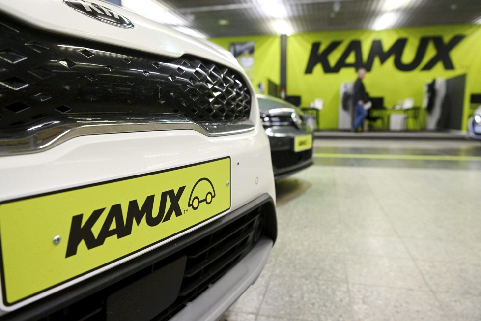 Kamuxin myymien autojen määrä laski yli 9 prosentilla. LEHTIKUVA / MARKKU ULANDER