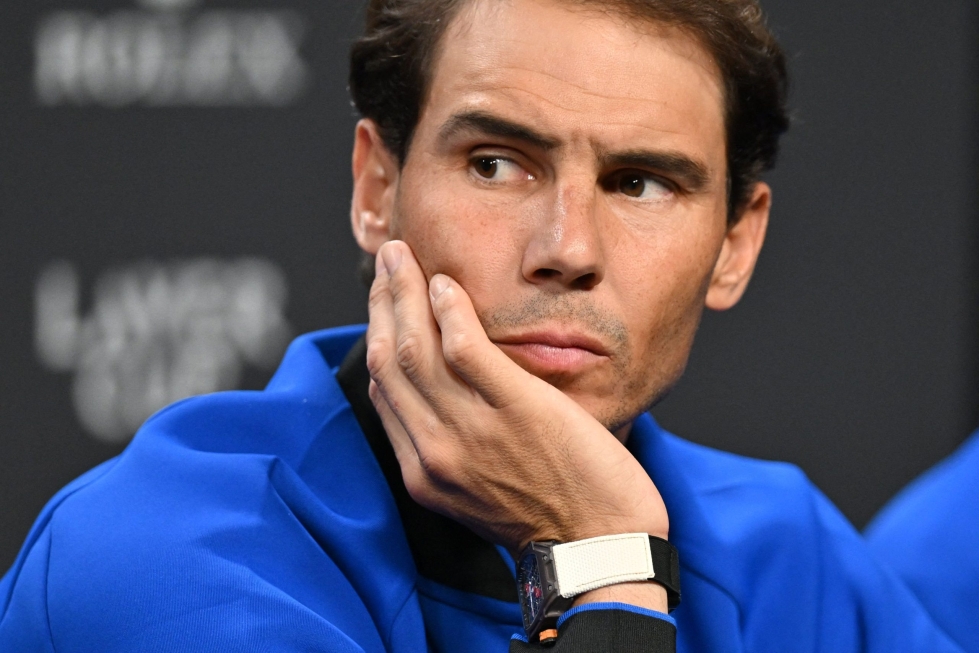 Tenniksessä yhteensä 209 viikkoa maailman ykkösrankattuna viettänyt Rafael Nadal keskittyy urallaan enää yksittäisiin turnauksiin. LEHTIKUVA/AFP