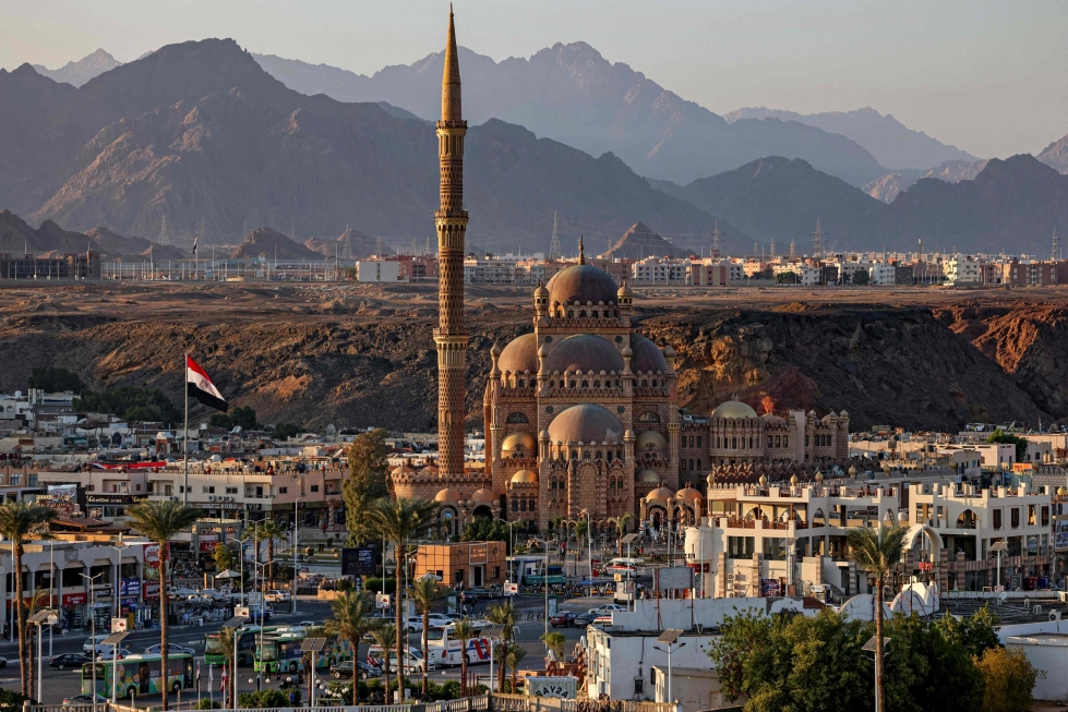 COP27-kokous pidetään Egyptin Sharm el-Sheikhissä. Eri maiden edustajat ovat viettäneet kaksi viikkoa Egyptissä neuvotellen ilmastotoimista. LEHTIKUVA/AFP