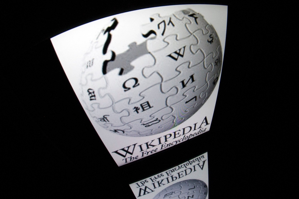 Venäläinen tuomioistuin on määrännyt sakot Wikipedialle liittyen sivuston Ukrainan sotaa käsitteleviin artikkeleihin. LEHTIKUVA/AFP