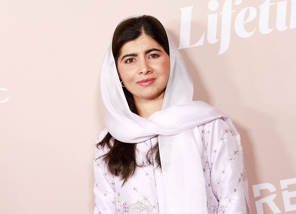 Rauhannobelisti Malala Yousafzai tulee Suomeen ensi syksynä. LEHTIKUVA/AFP