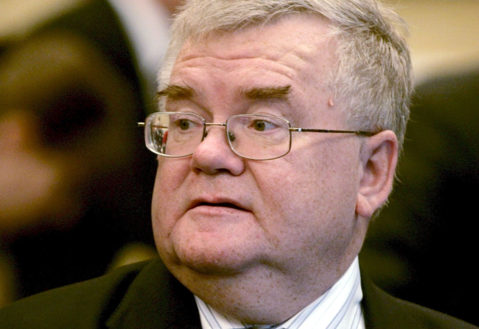 Edgar Savisaar oli Viron keskustapuolueen perustaja ja puolueen puheenjohtaja vuoteen 2016 saakka. LEHTIKUVA / KIMMO MÄNTYLÄ