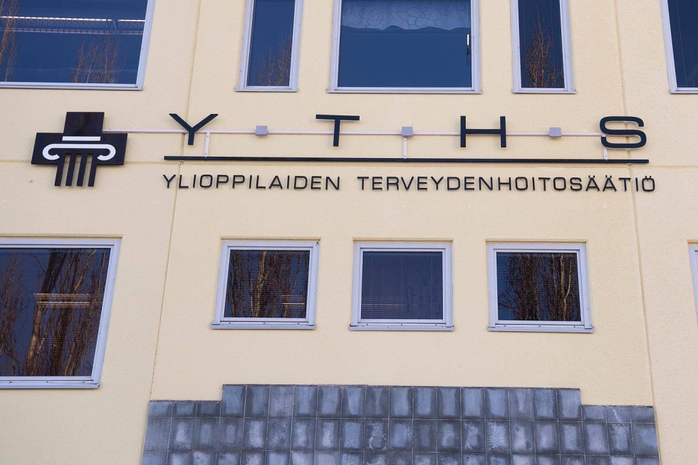 YTHS:n toimipiste Jyväskylän Puistokadulla.