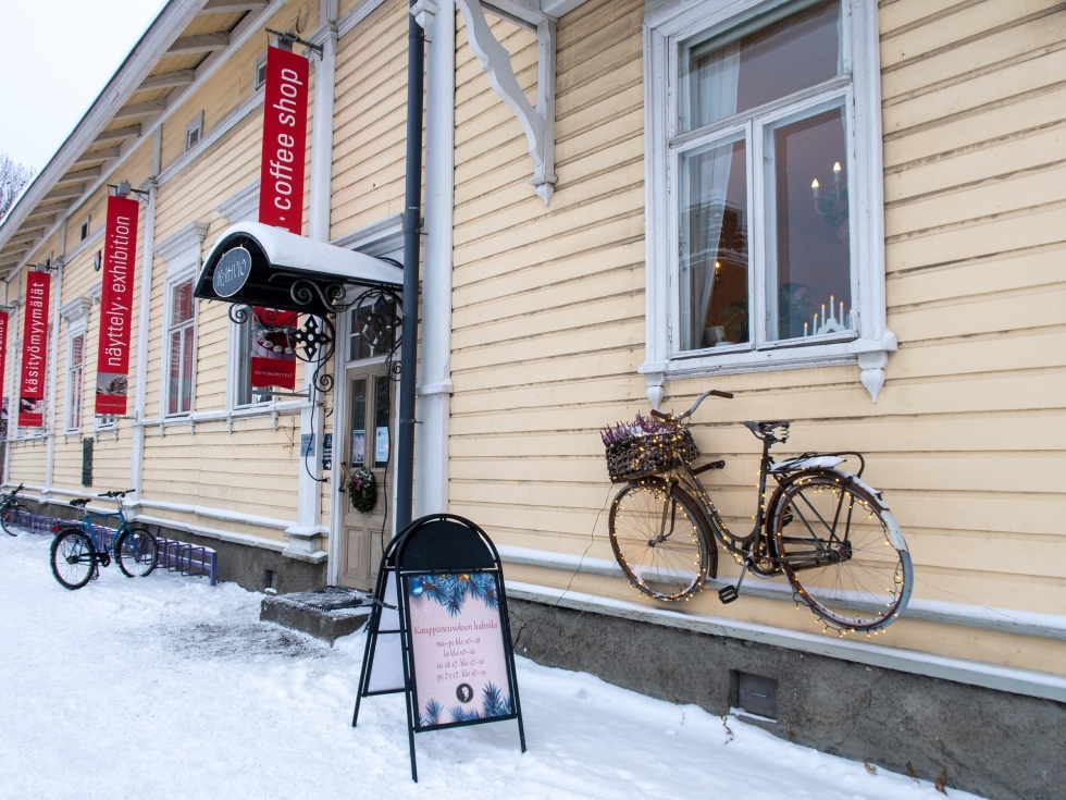 Kauppaneuvoksen kahvila avattiin vuonna 2007, kertoo Taito Pohjois-Karjalan toiminnanjohtaja Tuija Tekin. 