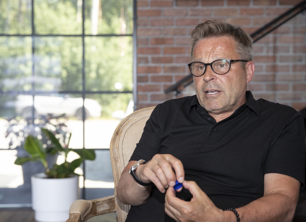 Jarmo Heikkinen ihmettelee, miten nopeasti 37 yrittäjävuotta on vierähtänyt.