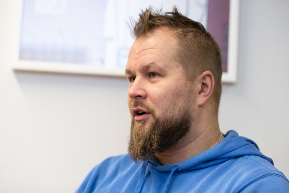 Karelian Hurmoksen urheilutoimenjohtaja Marko Räsänen uskoo vakaasti, että tammikuun tukiottelu pelastaa seuran talouden tämän kauden osalta. Arkistokuva.
