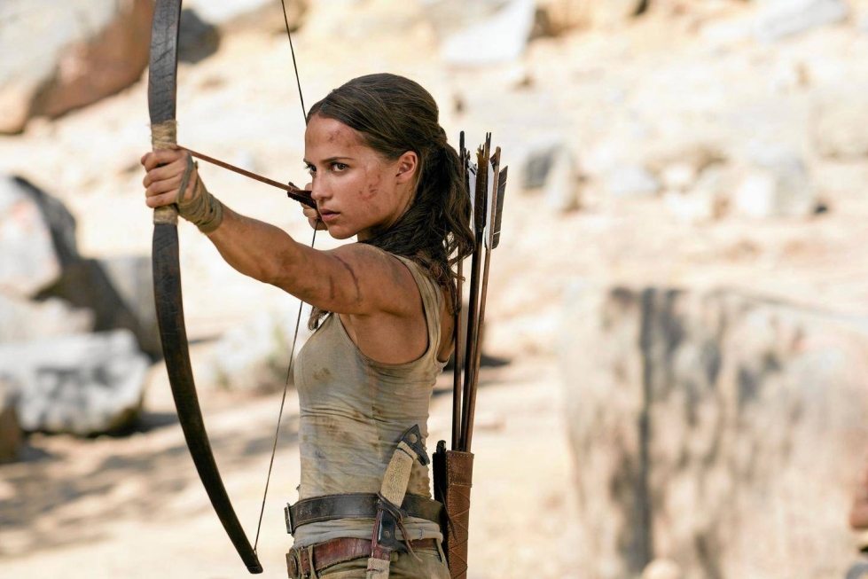 Tomb Raider: Alicia Vikander. Hero klo 21.00.