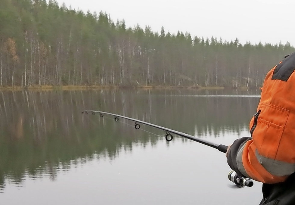 Kalastus Änäkäisellä on perustunut kirjolohen istutuksiin. Kuvituskuva