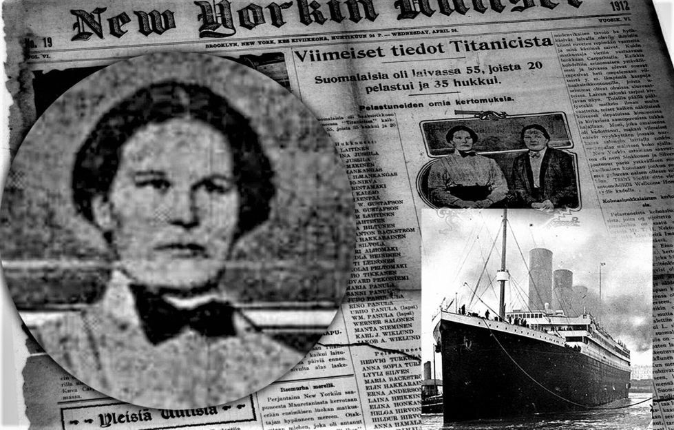 Anna Sinkkonen oli 30-vuotias, kun hän matkusti Titanicilla muuttaakseen Yhdysvaltoihin.