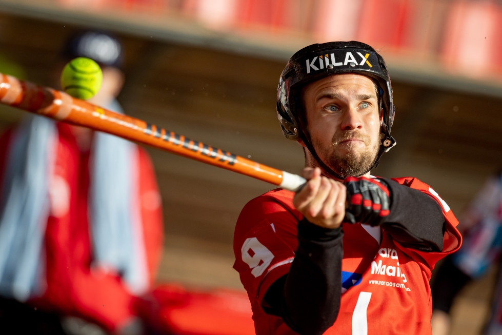 Joensuun Mailan lukkari Ville Väliaho löi juoksun ottelun molemmilla jaksoilla.