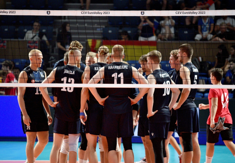 Suomen miesten EM-kisat päättyivät alkulohkoon.