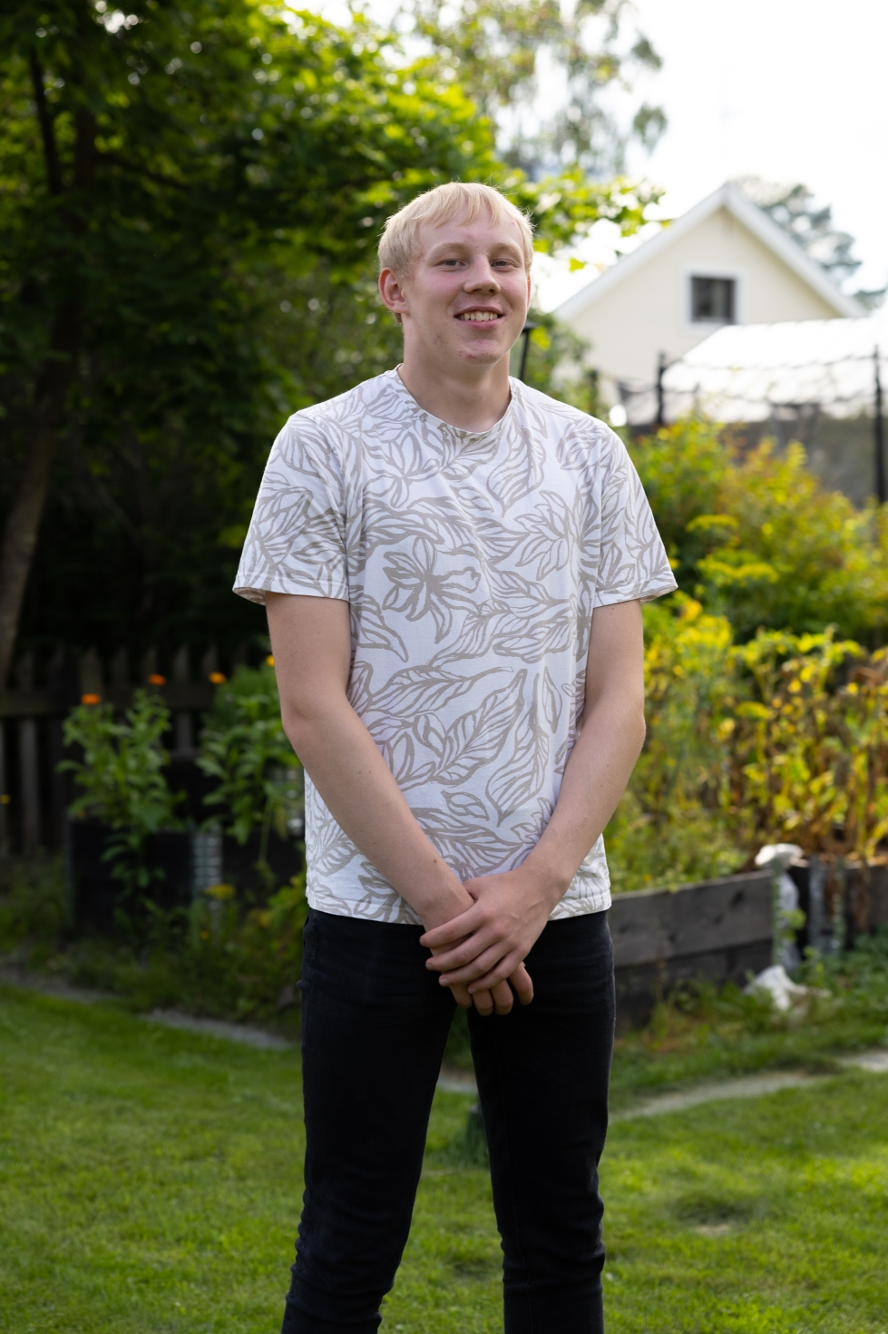 16-vuotias Otso Nyyssönen hyppäsi pituutta 680. Arkistokuva.