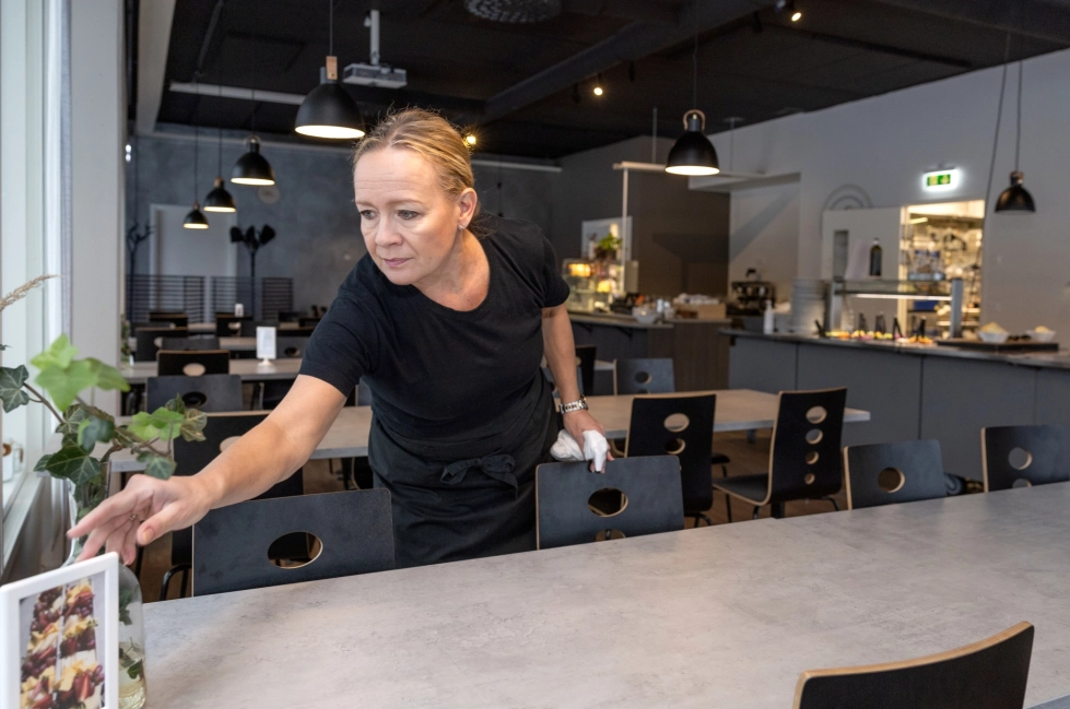 Anne Vänskä ei aio tuppautua keittiöön. Hän huolehtii yrityksen johtamisesta, markkinoinnista ja viestinnästä.