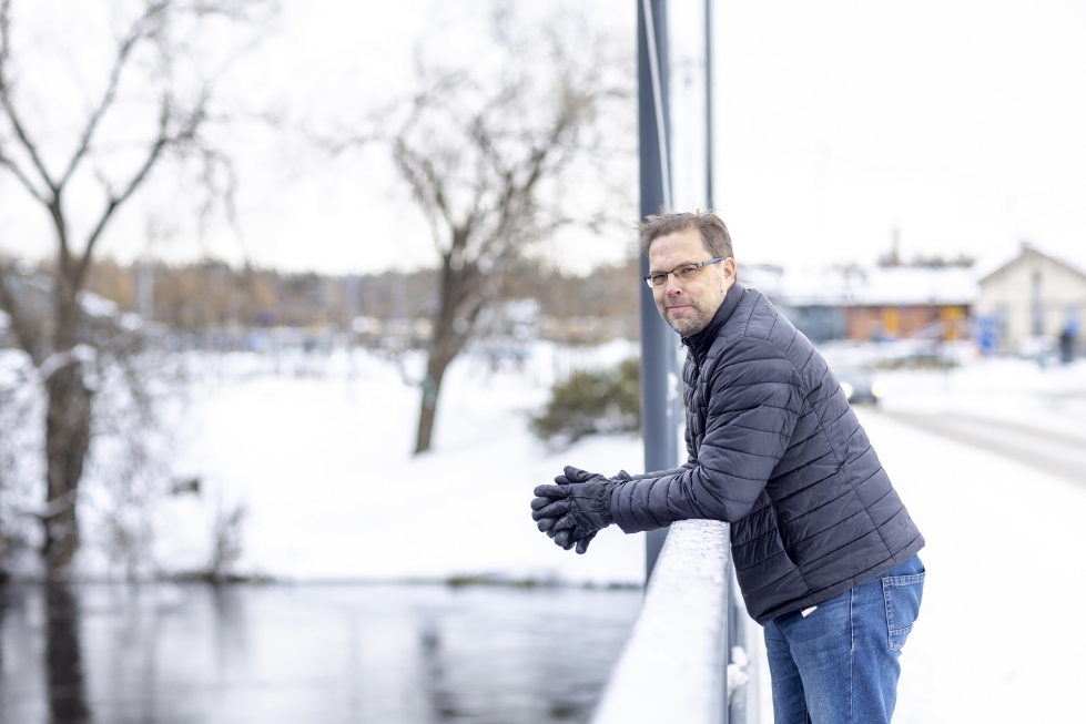  Jarno Turunen viihtyy luonnossa, ja vesiluontoa on tarjolla aivan hänen työpaikkansa Pielisjoen linnan vieressä.