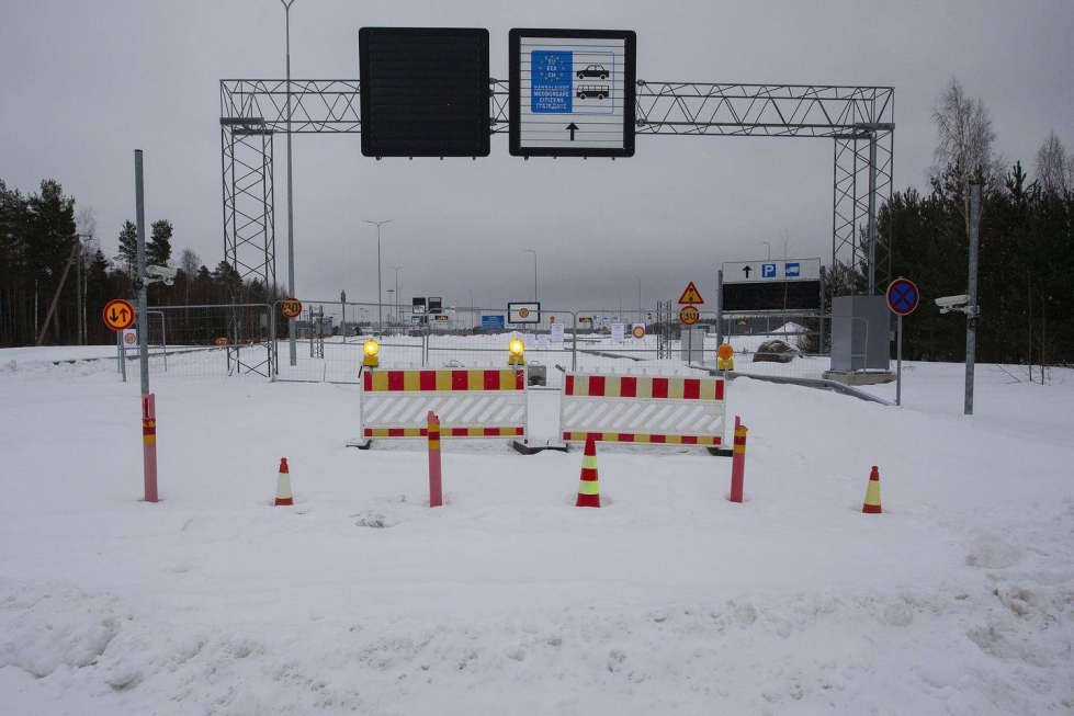 Suomen ja Venäjän maarajan rajanylityspaikat pysyvät suljettuina 11. helmikuuta asti.