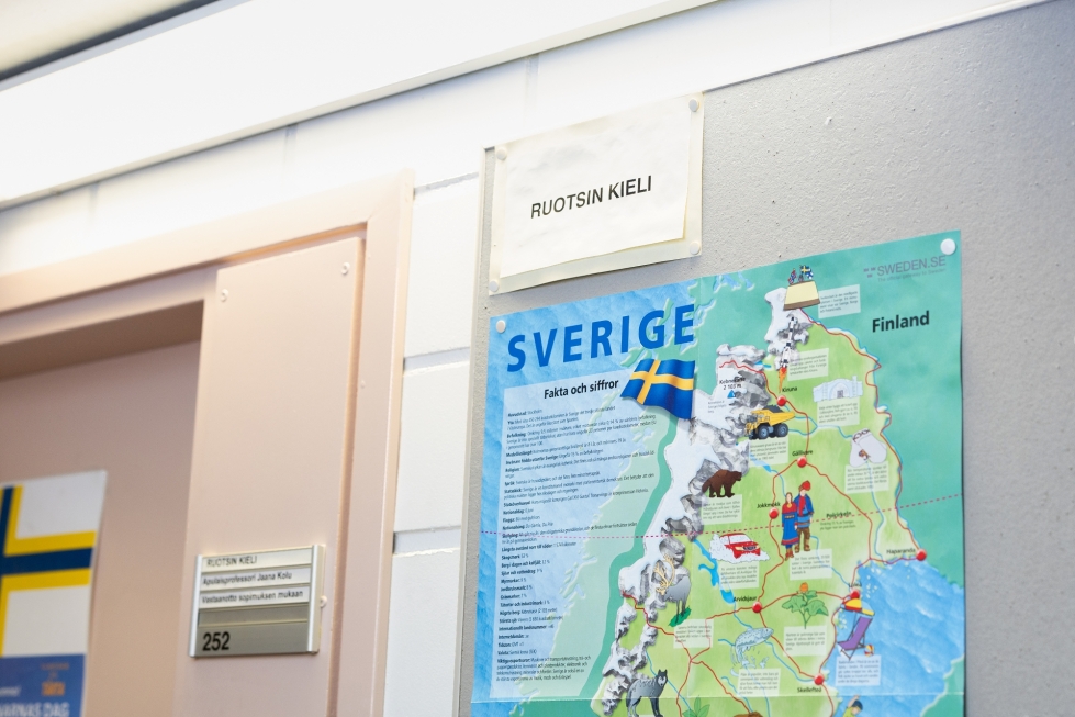 Itä-Suomen yliopistossa voi opiskella ruotsin kieltä.