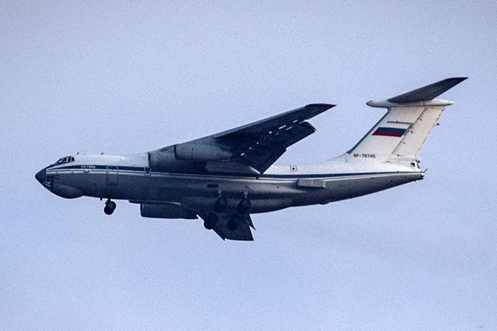Sotilasasiantuntijan mukaan IL-76-koneita käytetään Venäjällä ilmapuolustukseen, ei sotavankien kuljettamiseen.