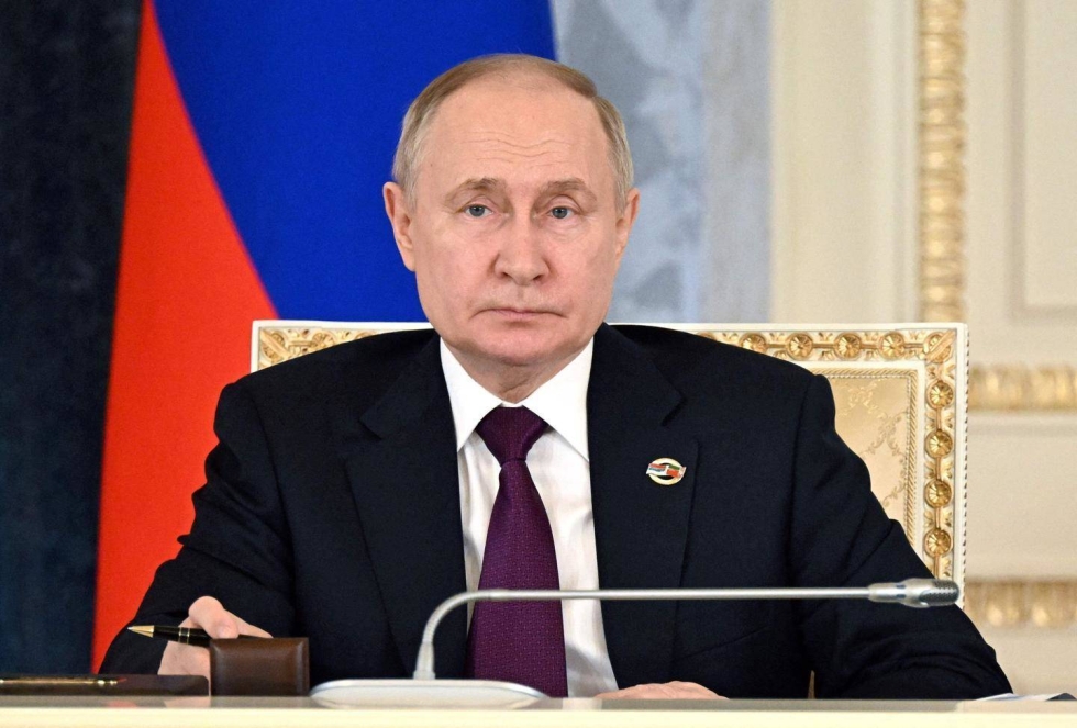 Venäjän presidentti Vladimir Putin on vaalien ainoa ennakkosuosikki.  