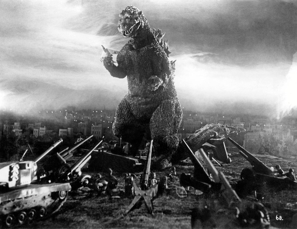 Ensimmäinen Godzilla-elokuva ilmestyi vuonna 1954.