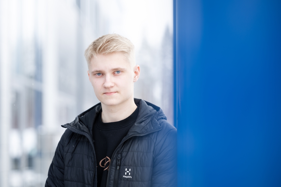 Ville Vartiainen, 16, on iästään huolimatta jo konkarisijoittaja. Sijoittaminen tapahtuu Nordnet-verkkopankin kautta.