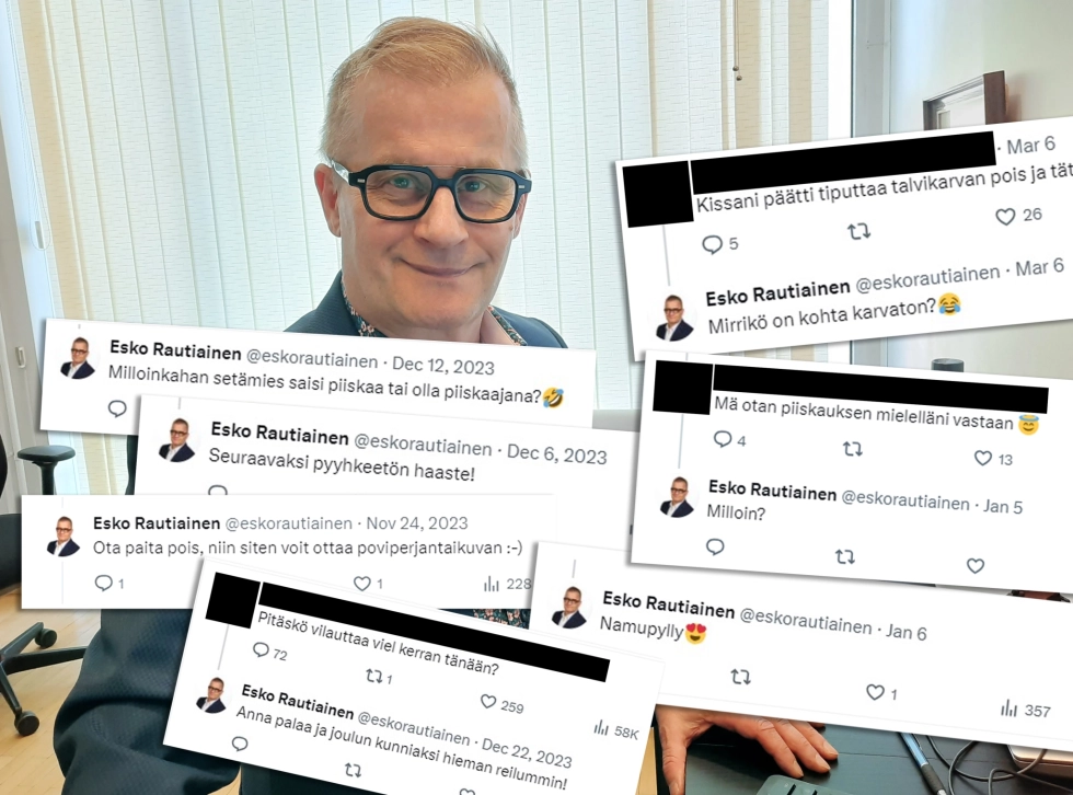 Rääkkylän kunnanjohtajan Esko Rautiaisen viestittely nousi laajaan julkisuuteen viikko sitten perjantaina.