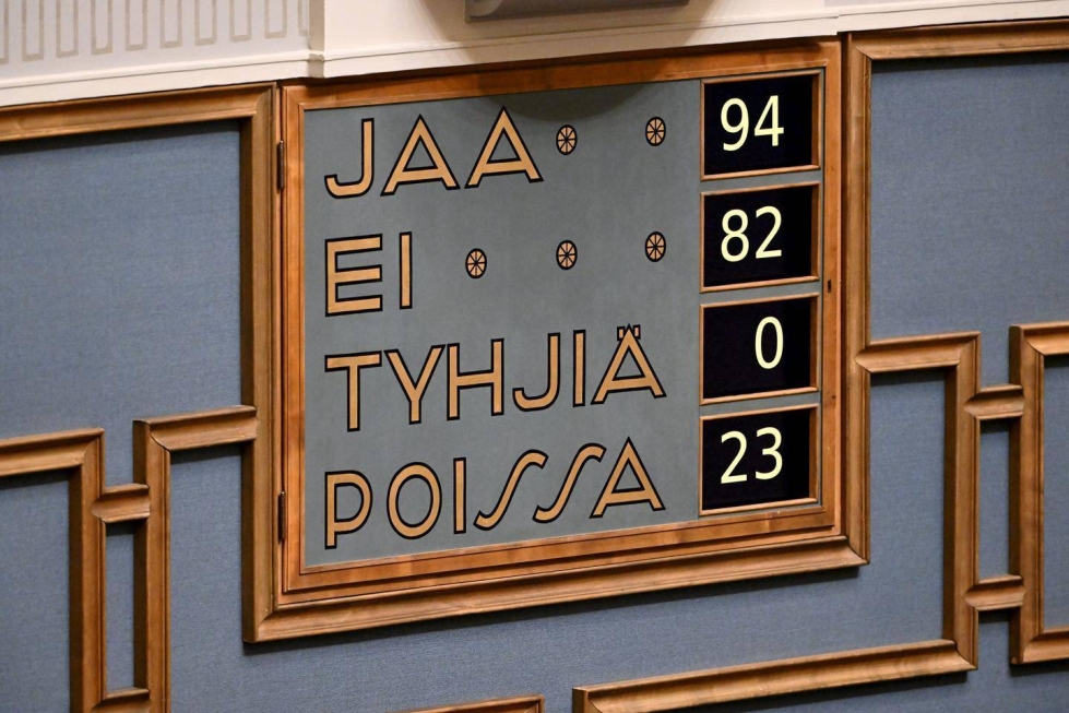 Iltalehden mukaan kuluvalla vaalikaudella on ollut tähän mennessä 104 täysistuntoa.