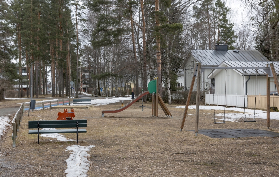 Ensi vuonna lakkautettava Oravanpuiston leikkipaikka on vanhinta Otsolaa.
