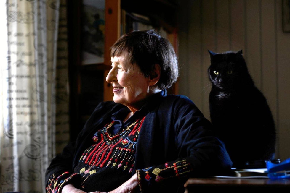 Leena Krohn sai viikonloppuna Suomen Kirjailijaliiton tunnustuspalkinnon.