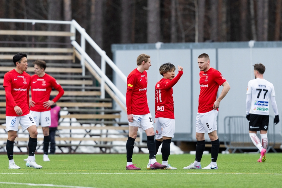 Nousijajoukkue Jippo on aloittanut kautensa Ykkösliigassa erittäin vahvasti, vaikka joukkue keskiviikkona Mikkelissä tasapeliin jäikin. Arkistokuva.