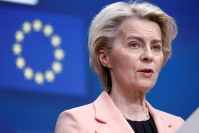 EU-komission puheenjohtaja von der Leyen vierailee Suomen itärajalla