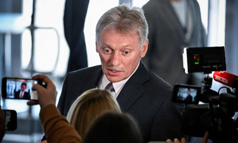 Kremlin lehdistösihteeri Dmitri Peskov.