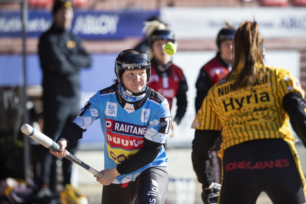 Hanna Toivanen löi keskiviikkona Roihuttaria vastaan peräti seitsemän juoksua.