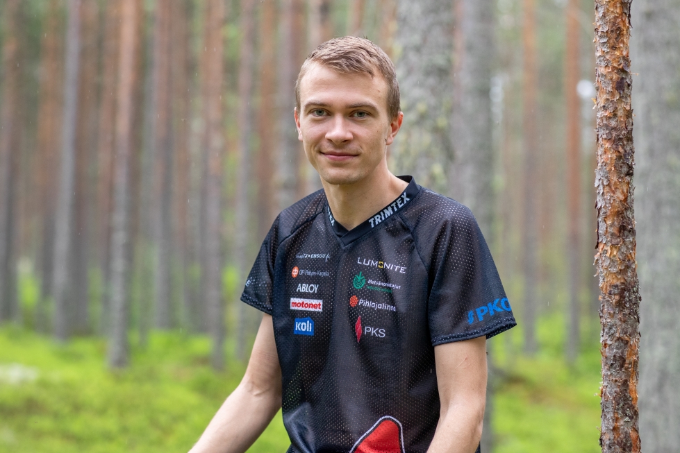 Kalevan Rastin Miika Kirmula oli ykkönen sprinttisuunnistuksen sekuntitaistossa. Arkistokuva.